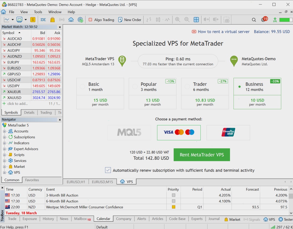 新增了 12 个月 VPS 租赁选项