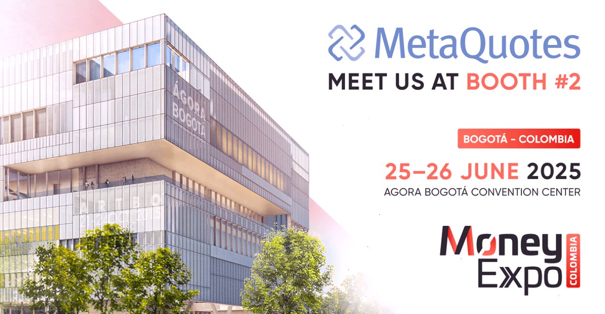 MetaTrader5下载_MT5下载_多品种账户通道：MetaQuotes 将参加 2025 年哥伦比亚金融博览会（封面配图）